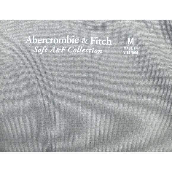 Abercrombie & Fitch Soft A & F Collection GREEN Bodysuit Thong Women's Sz M - Picture 9 of 11